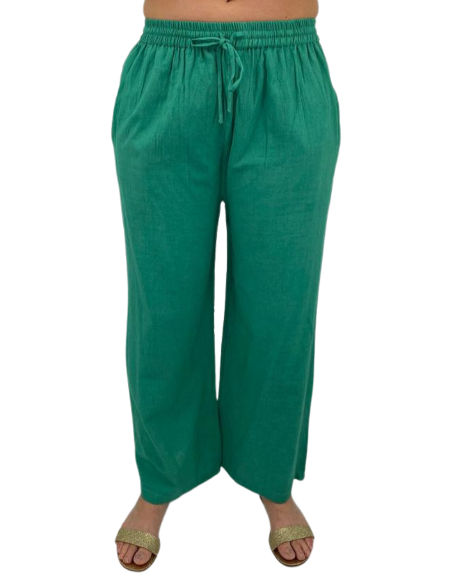 Patri Wide-Leg Trouser Pants
