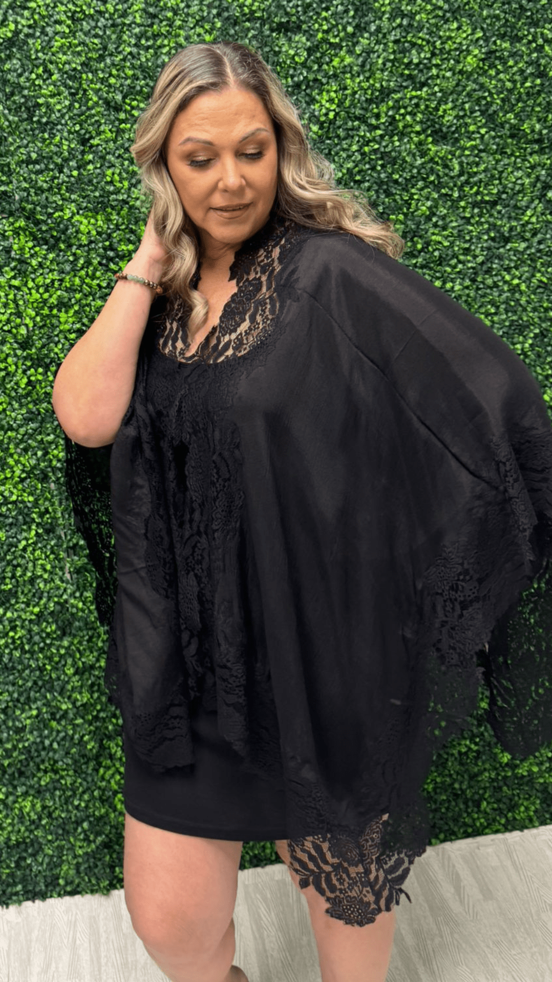 poncho long sleeve shirts - 0