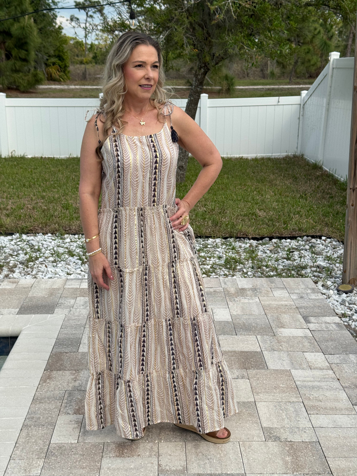 Caro Long Dress