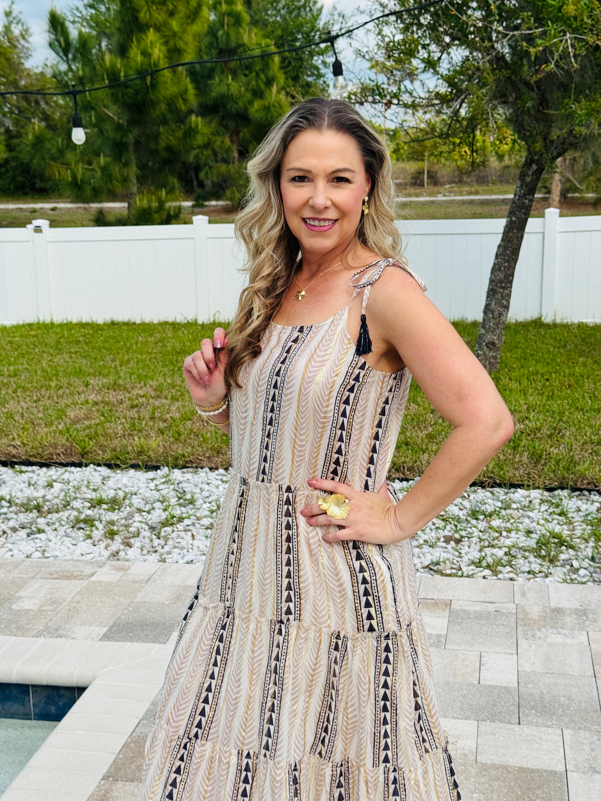 Caro Long Dress