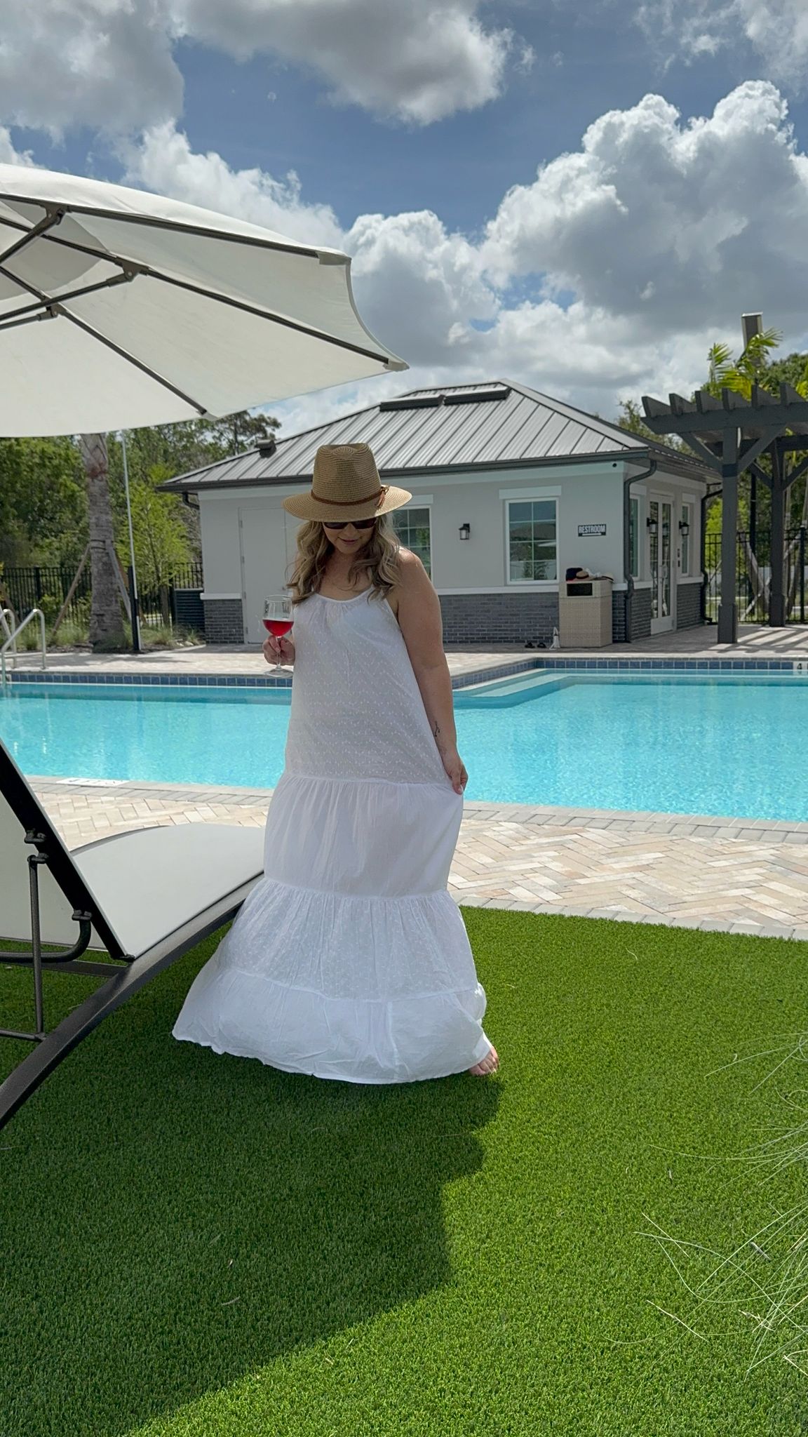 Ciara Cotton Voilé Maxi Dress