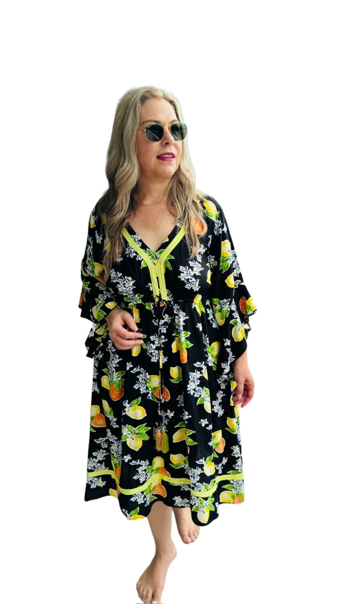 Brittany Black Fiesta Dress