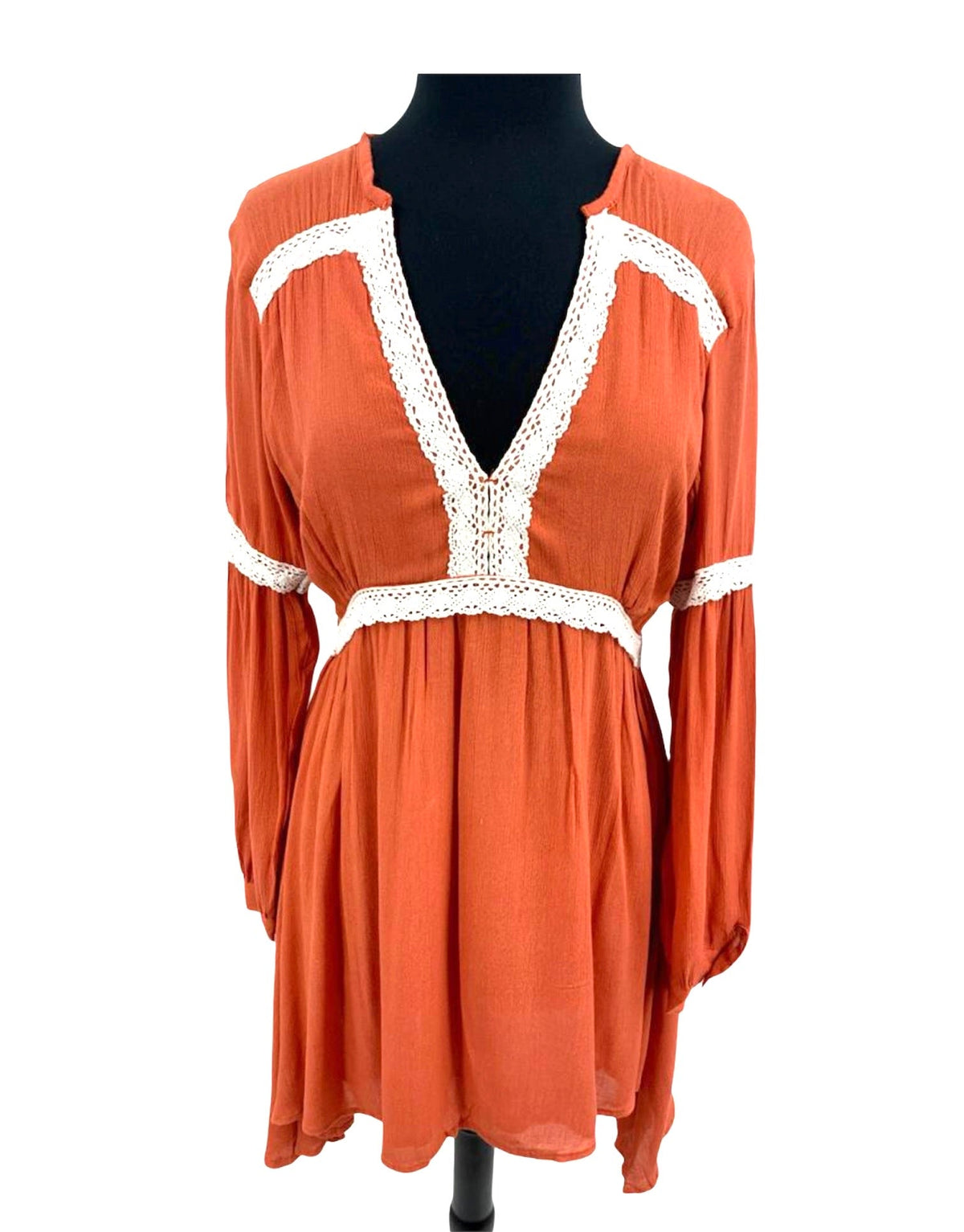 Rust Short Dress