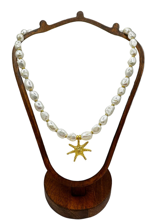 Mini Necklace Pearl