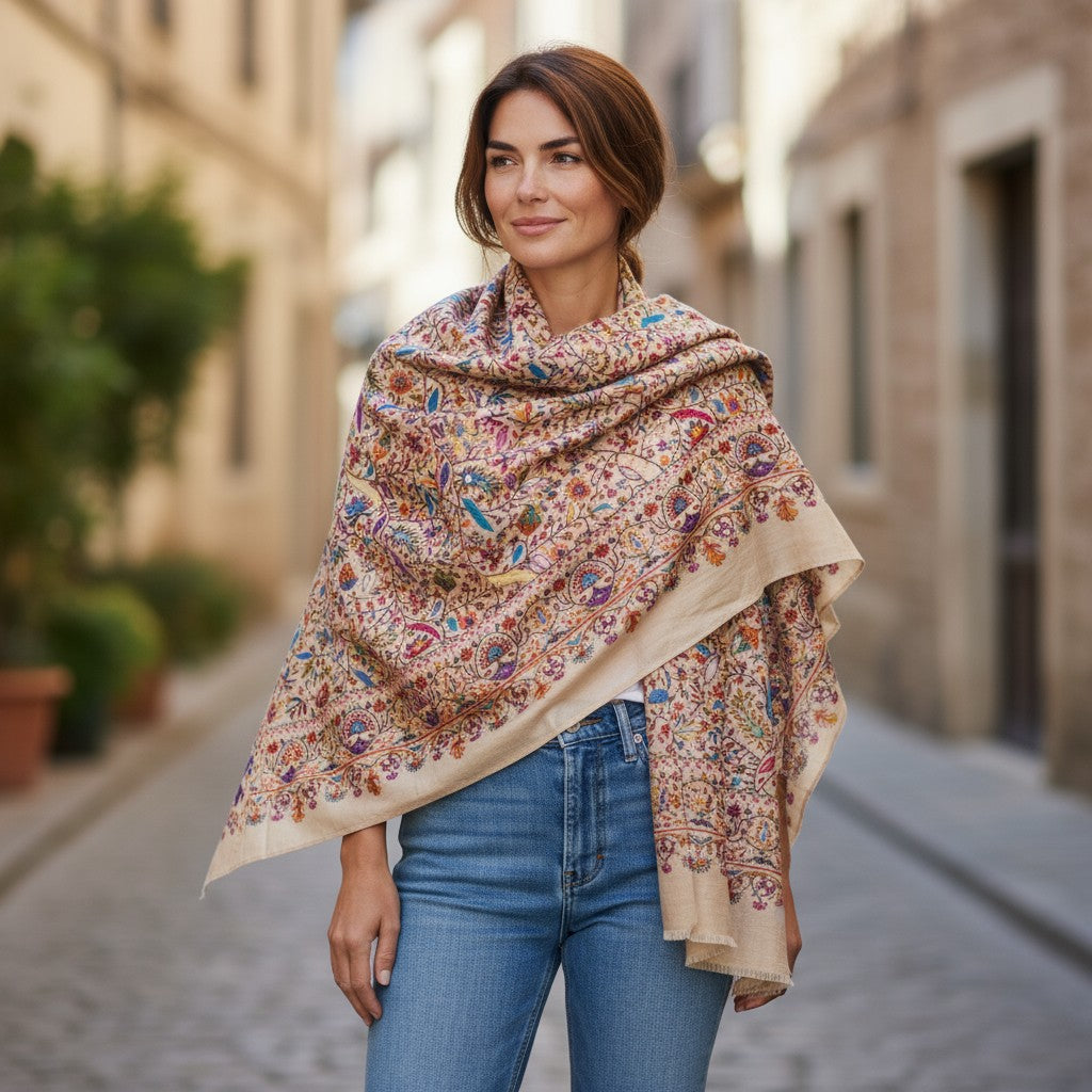 Pashmina-style scarf