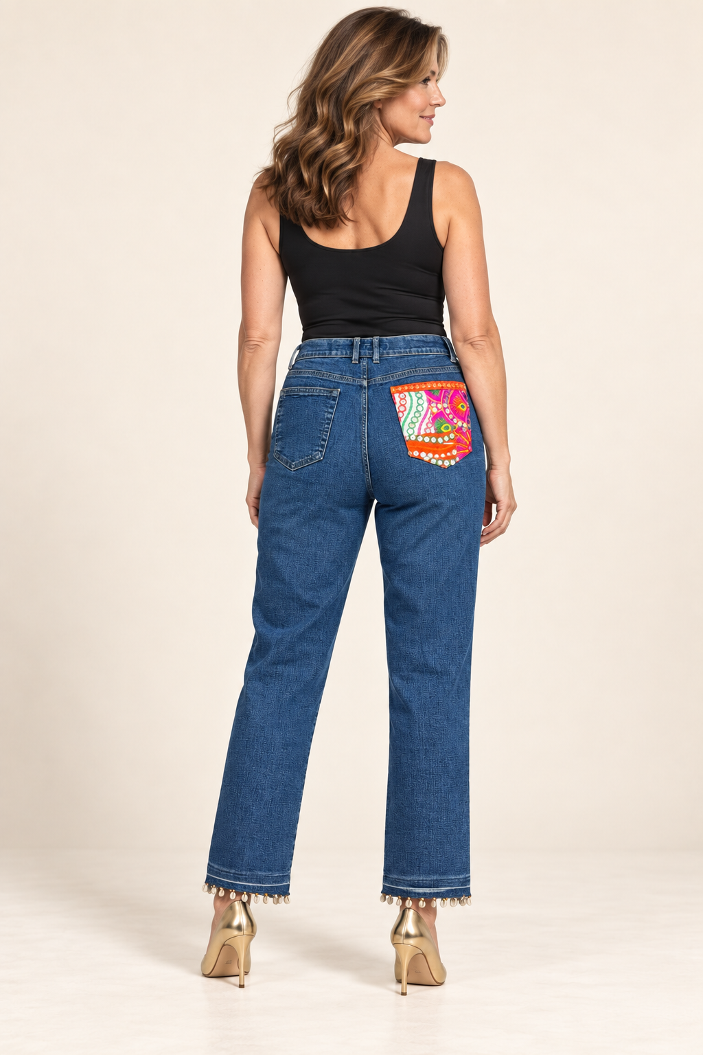 Jaipur Mosaic Artisan Jeans