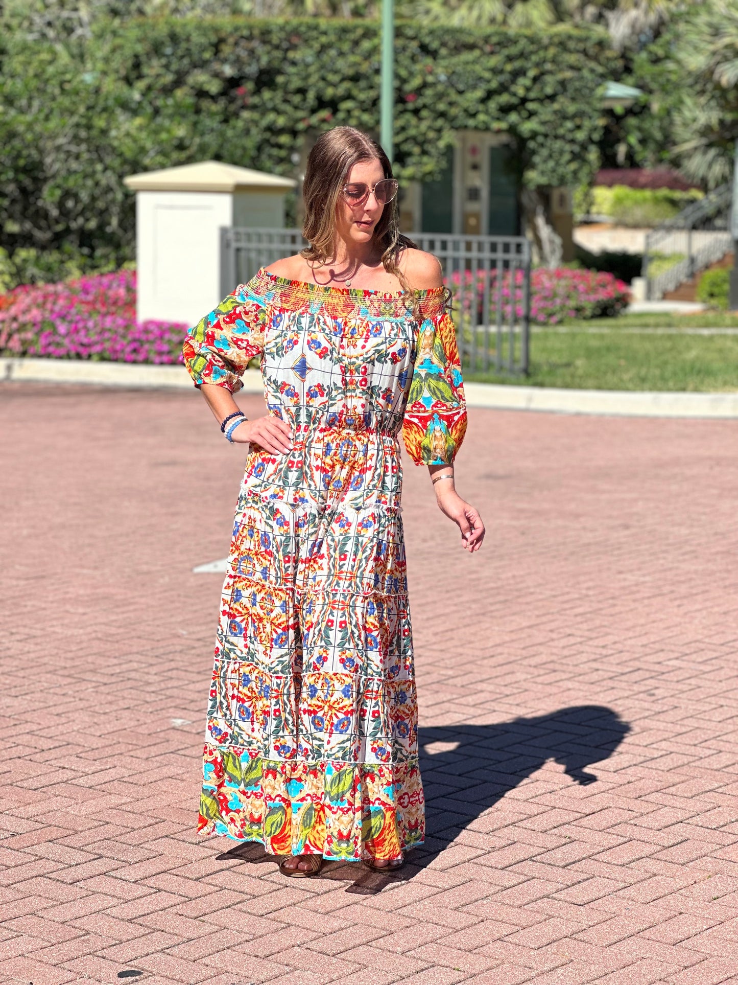 Maria Off Shoulder Dress