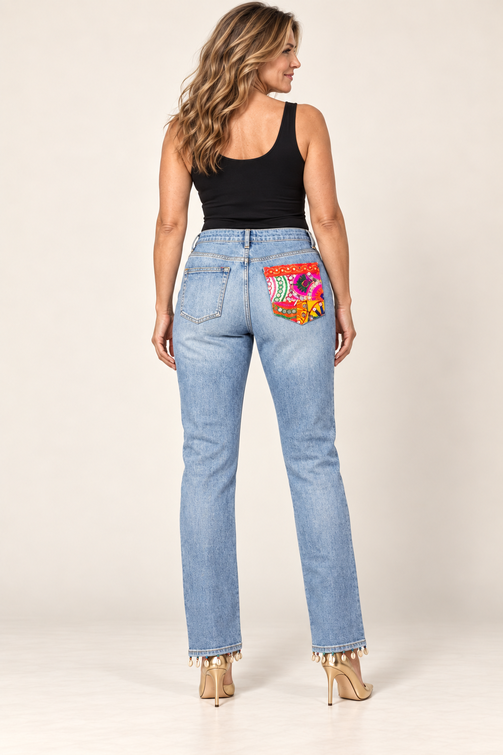 Jaipur Mosaic Artisan Jeans