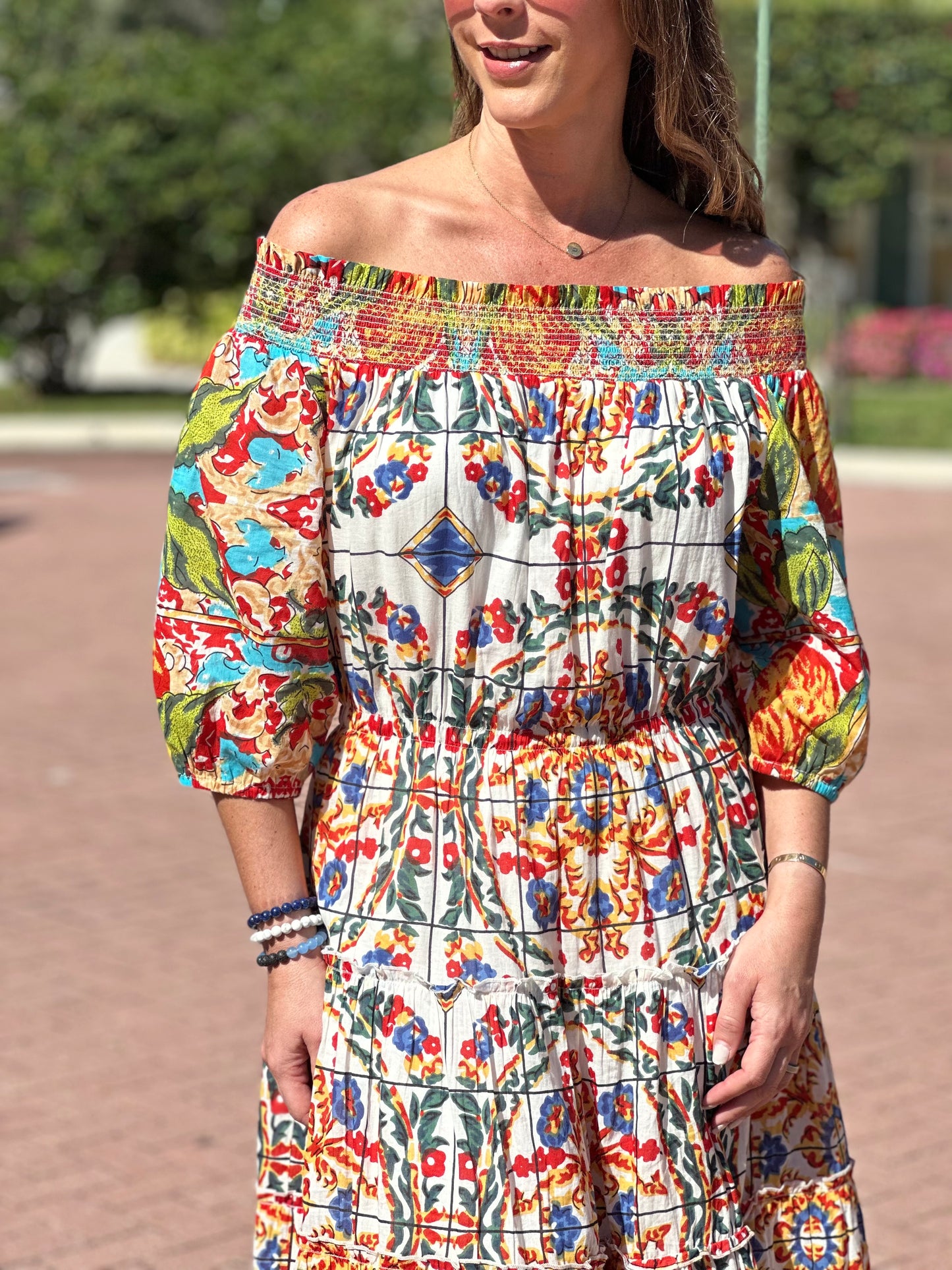 Maria Off Shoulder Dress