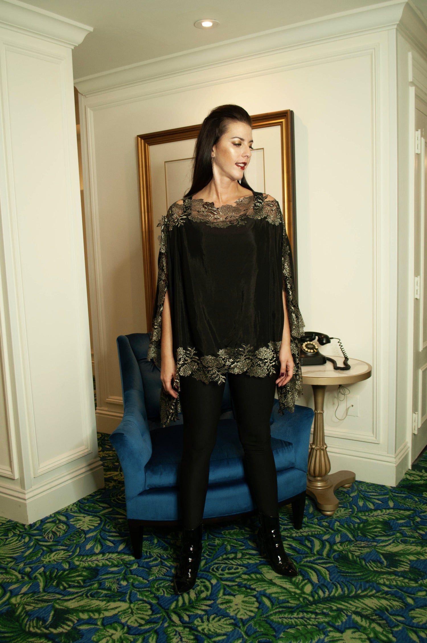 poncho long sleeve shirts - 4