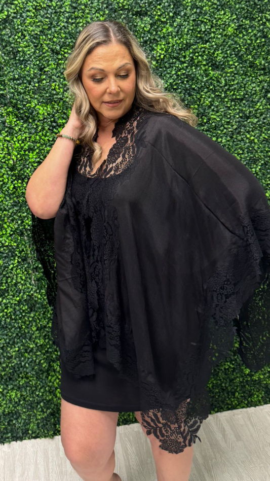 Australian Lace Poncho