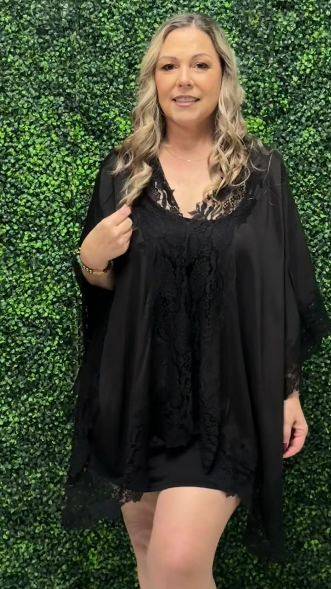 Australian Lace Poncho