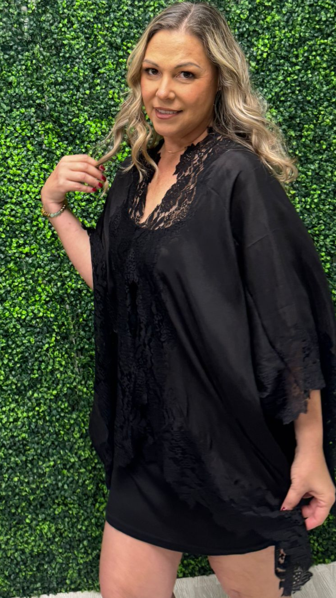 Australian Lace Poncho