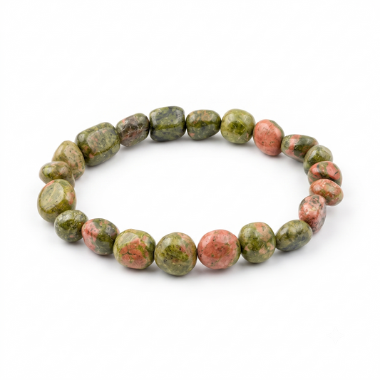 Earth Harmony Unakite Bracelet