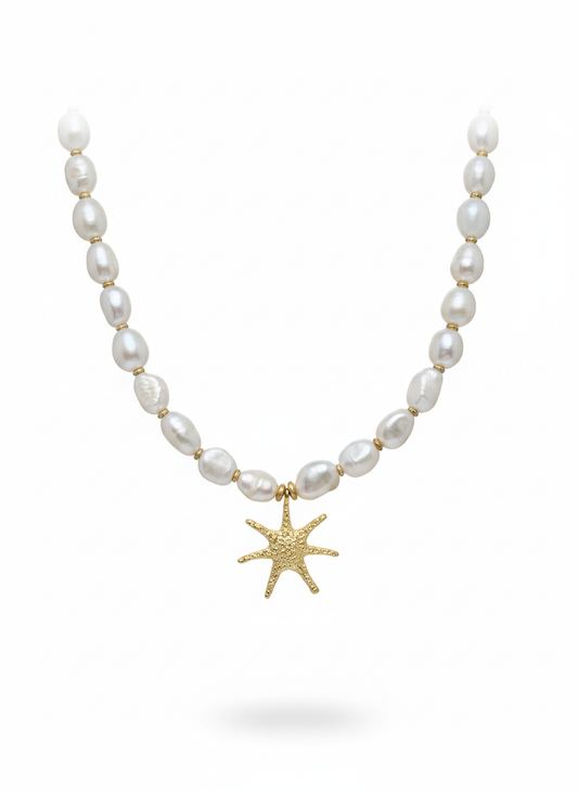 Mini Necklace Pearl