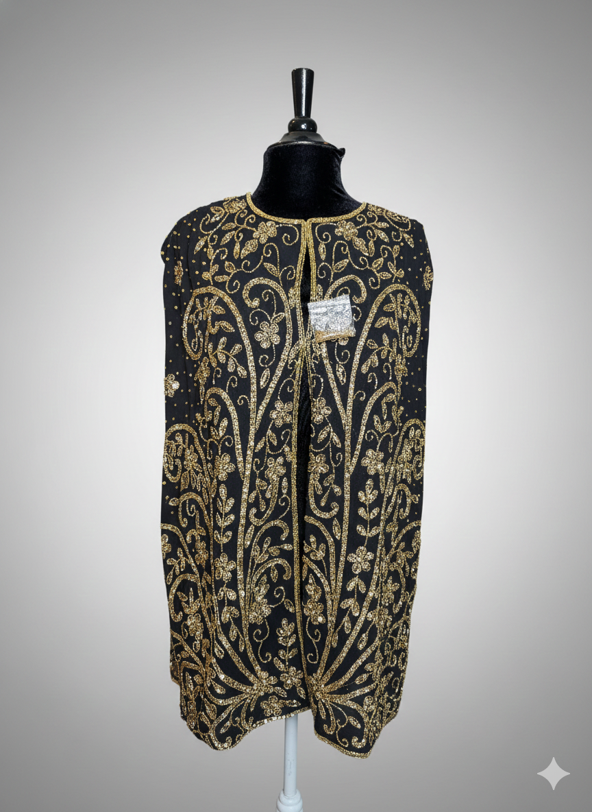 Embroidery Long Vest