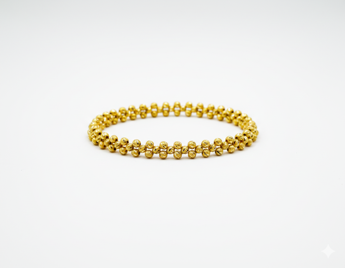Aurelia Bracelet – Elegance in Double Weave