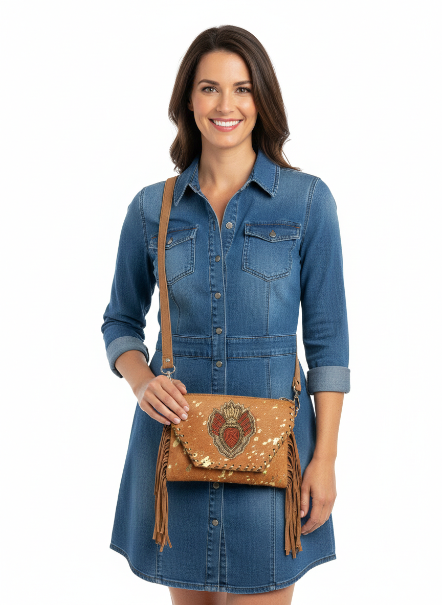 YADY Leather-Fringes