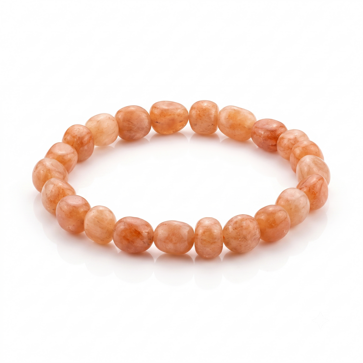 Sunrise Peach Moonstone Bracelet