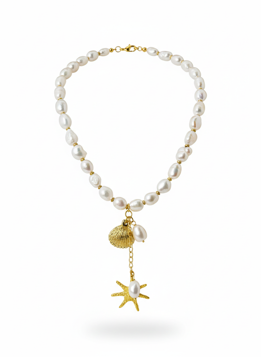 Ocean Pearl Necklace