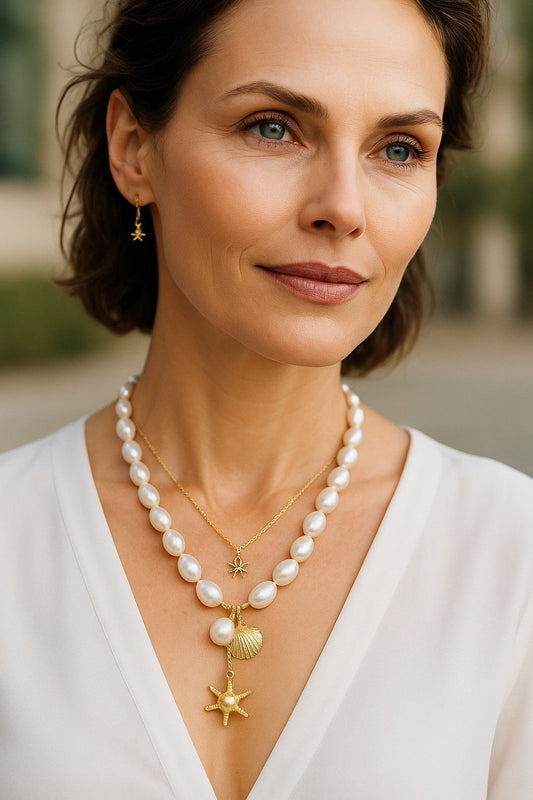 Ocean Pearl Necklace