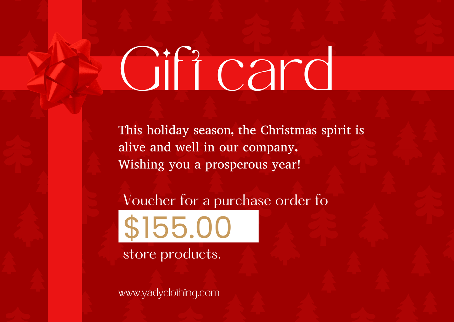 YADY Clothing Gift Card