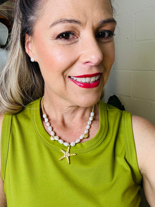 Star Pearl Necklace