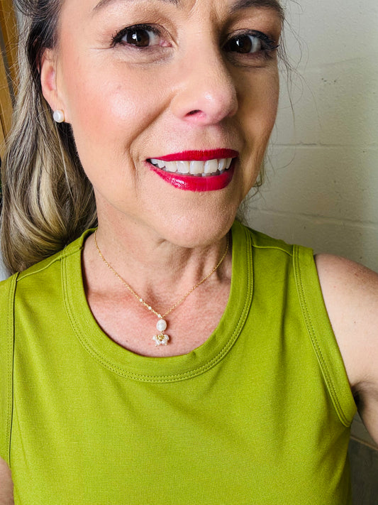 Dots Pearl Neklace
