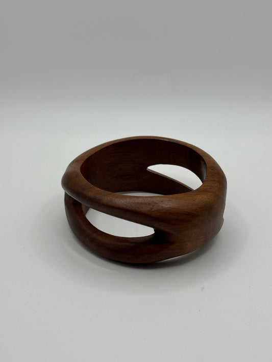 Bracelet Handmade Wood Double