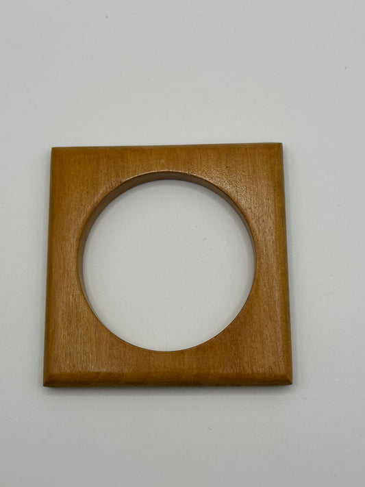 Bracelet Handmade Wood Square
