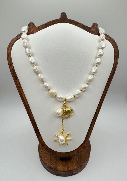 Ocean Pearl Necklace
