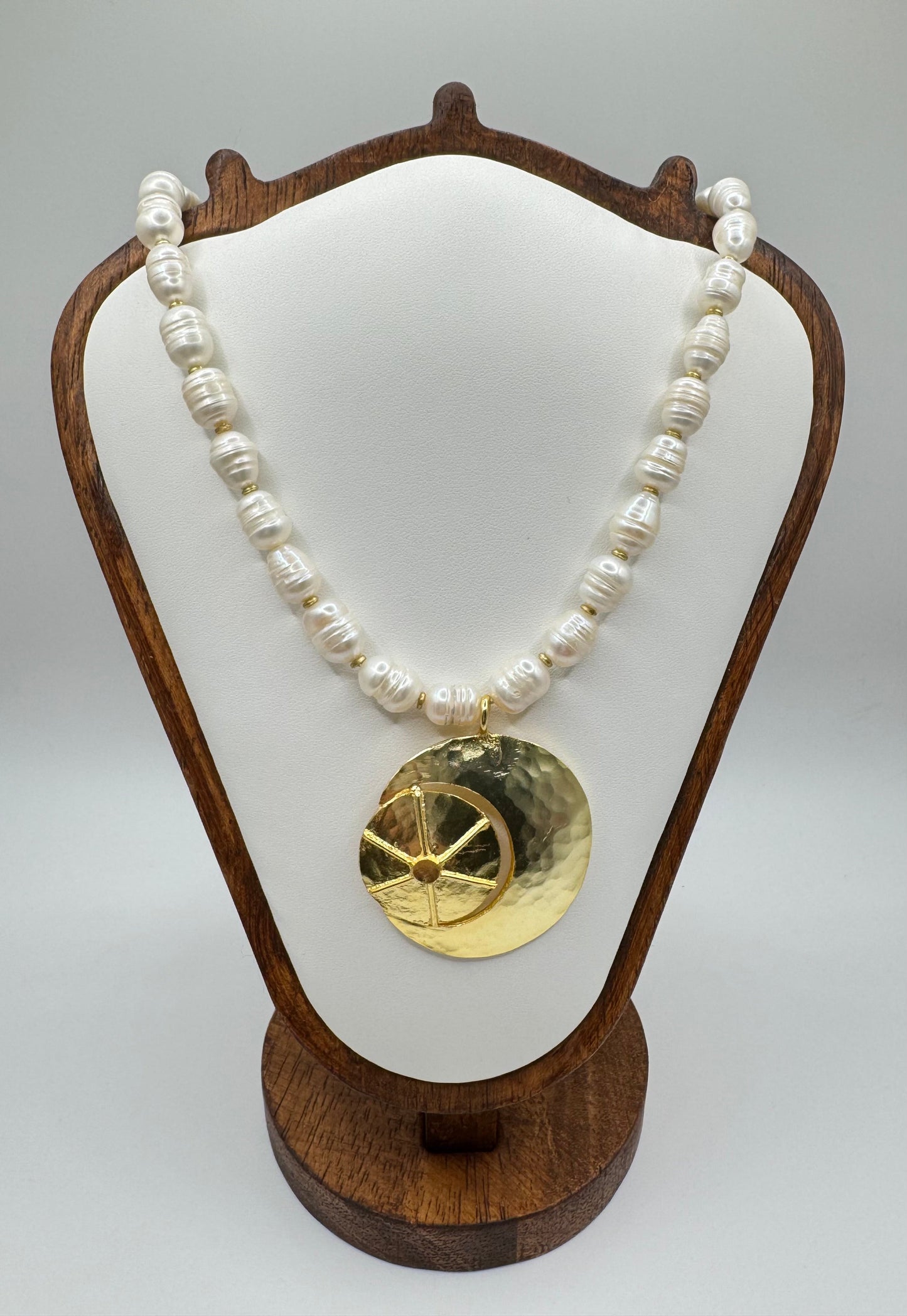 Moon Pearl Necklace