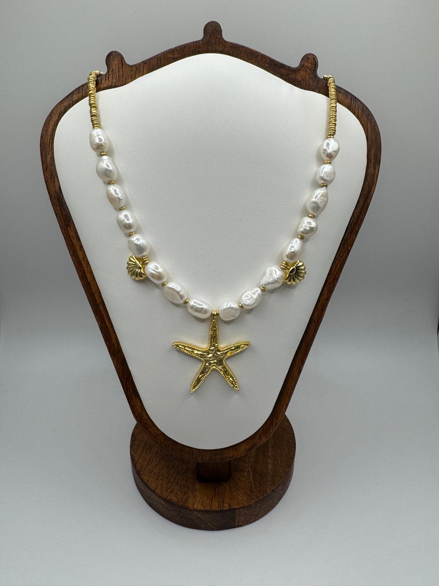Star Pearl Necklace