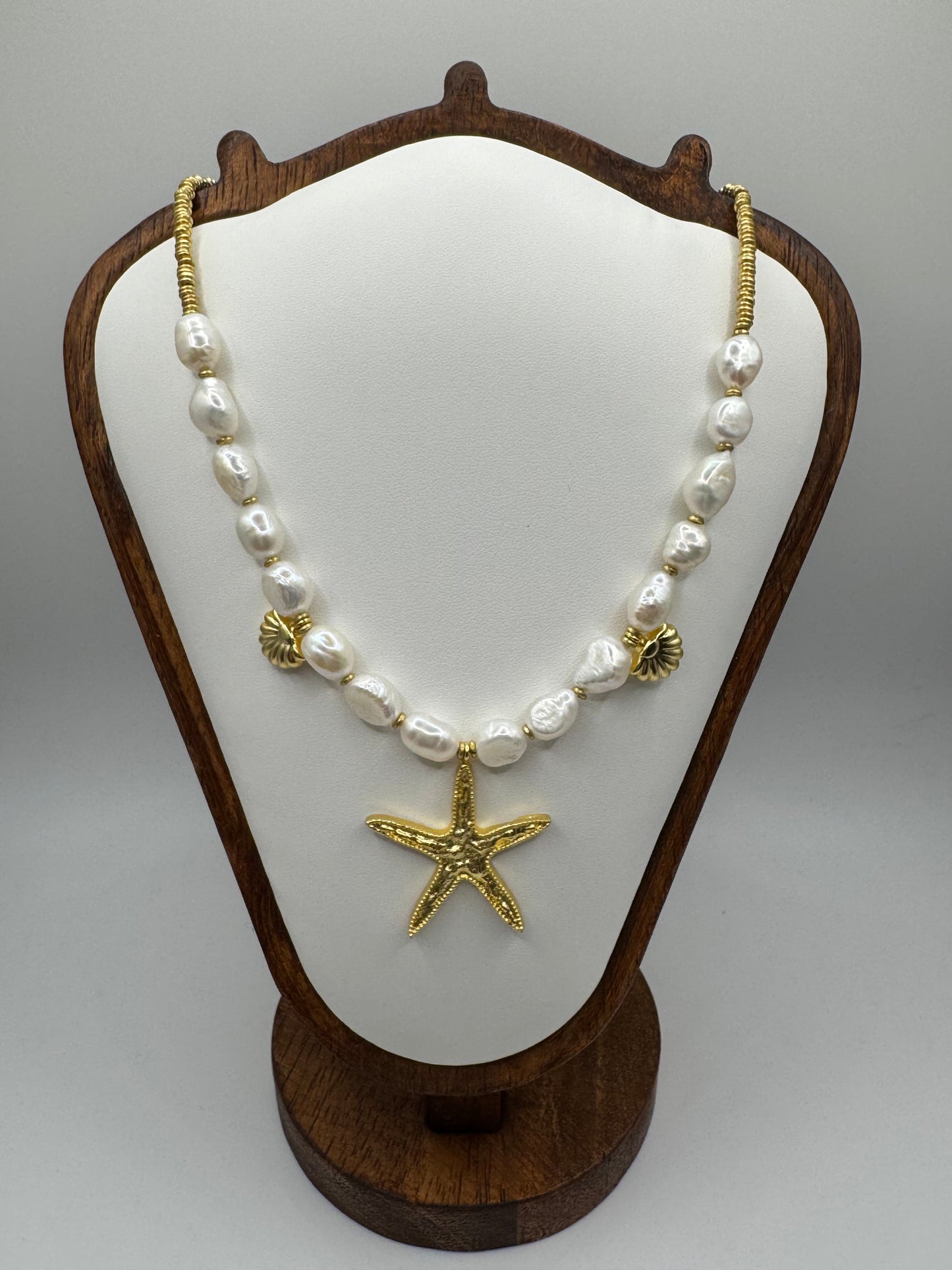 Star Pearl Necklace