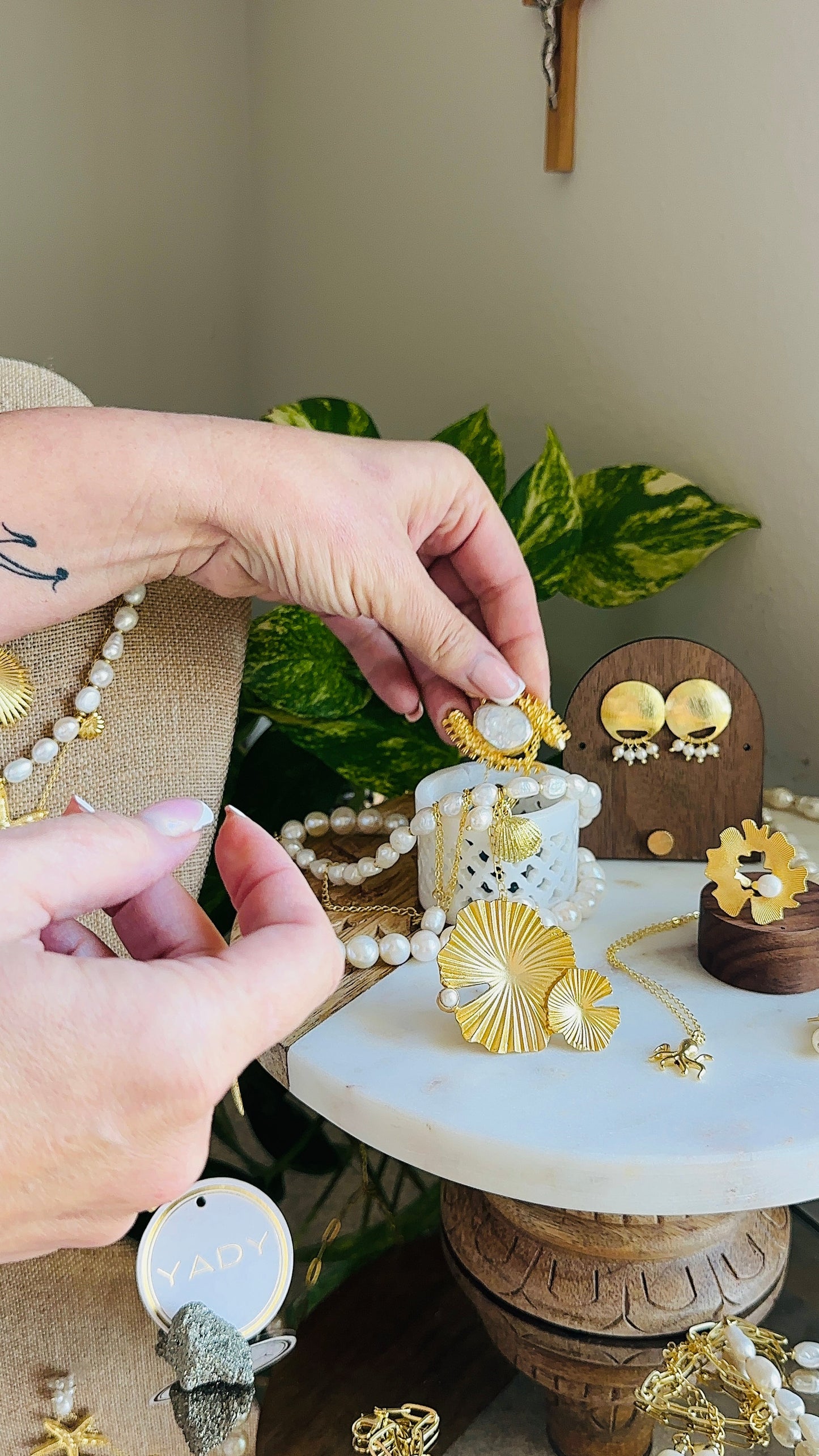 Fish Pearl Ring