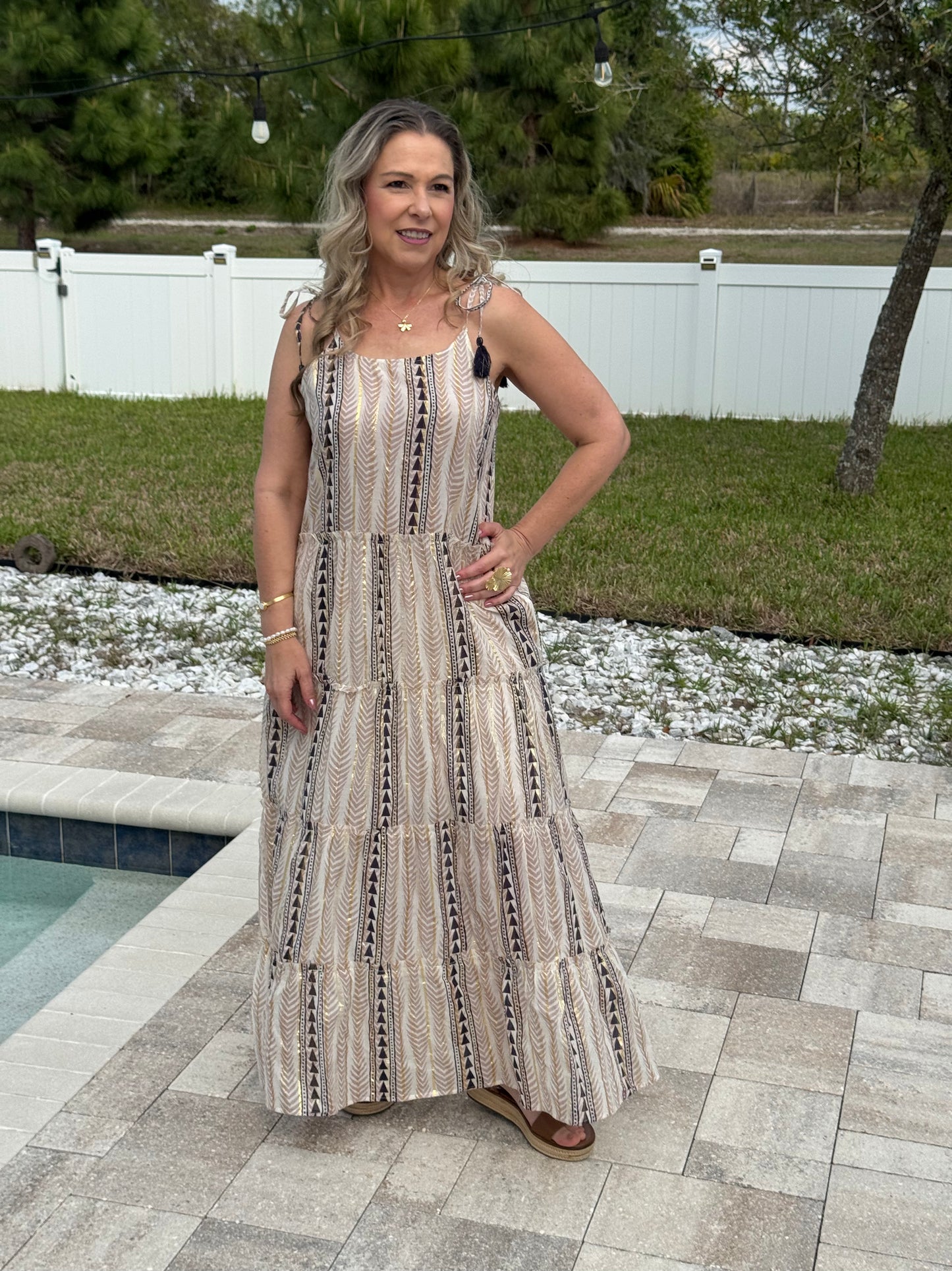 Caro Long Dress