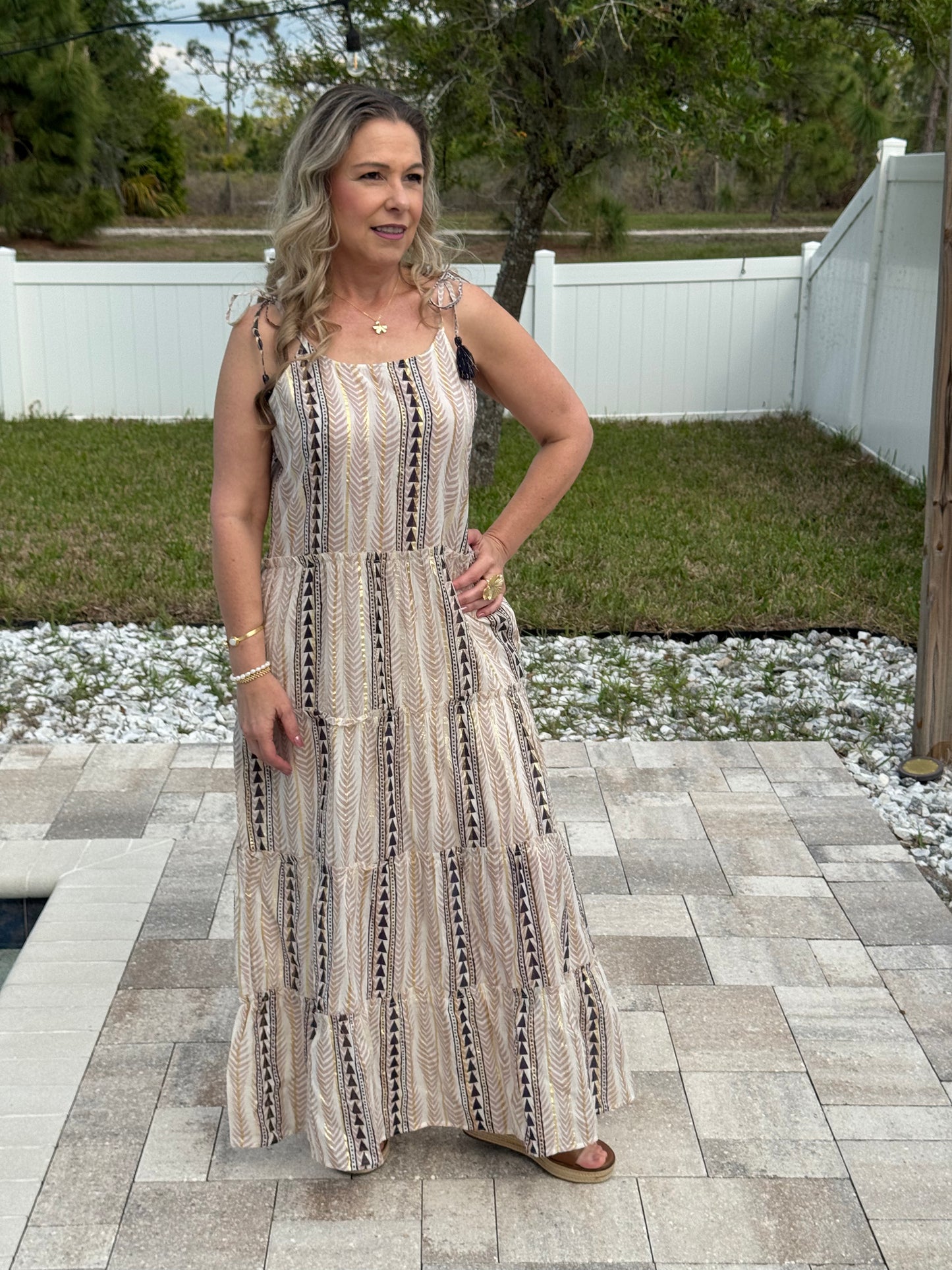 Caro Long Dress