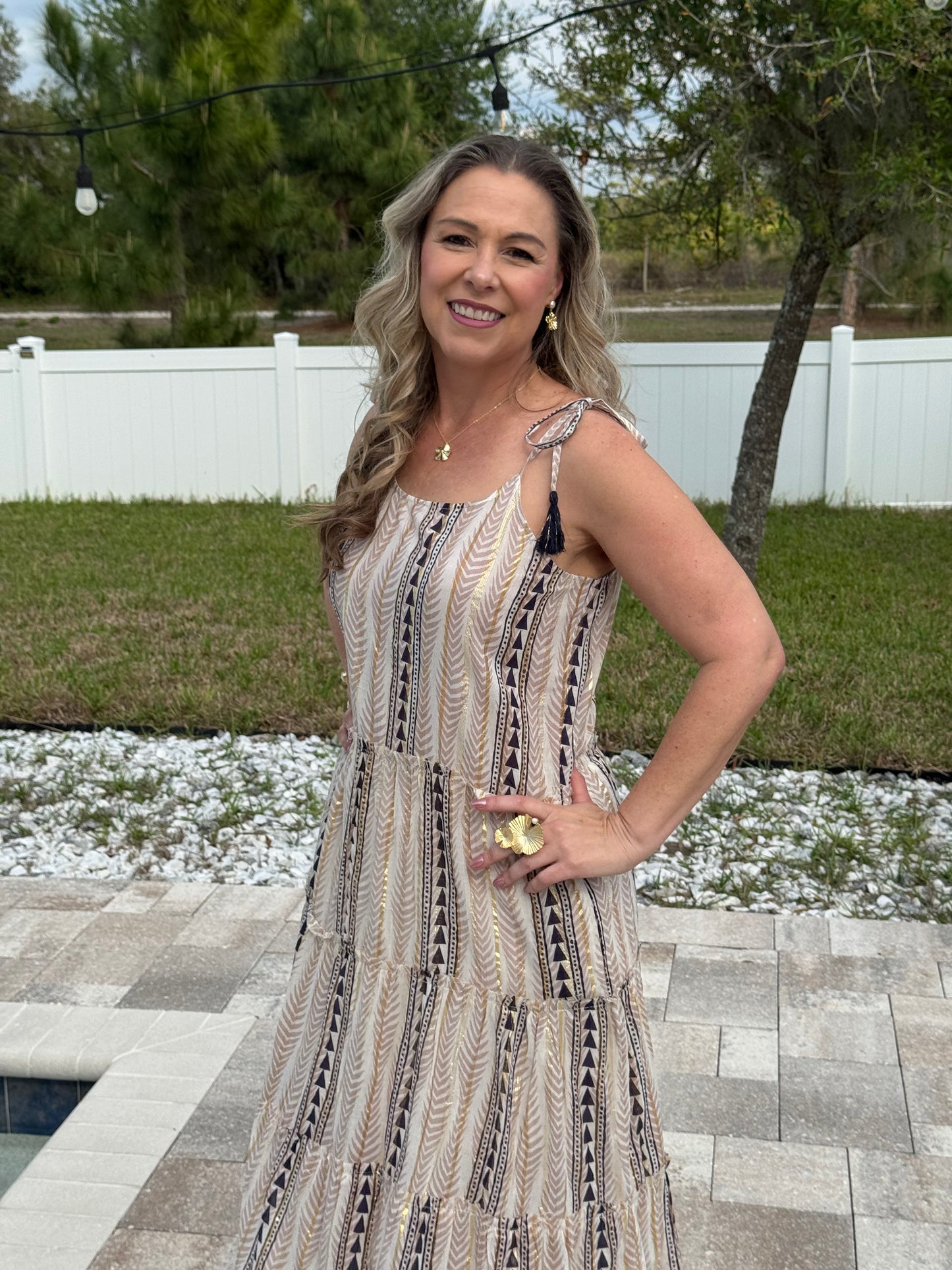 Caro Long Dress