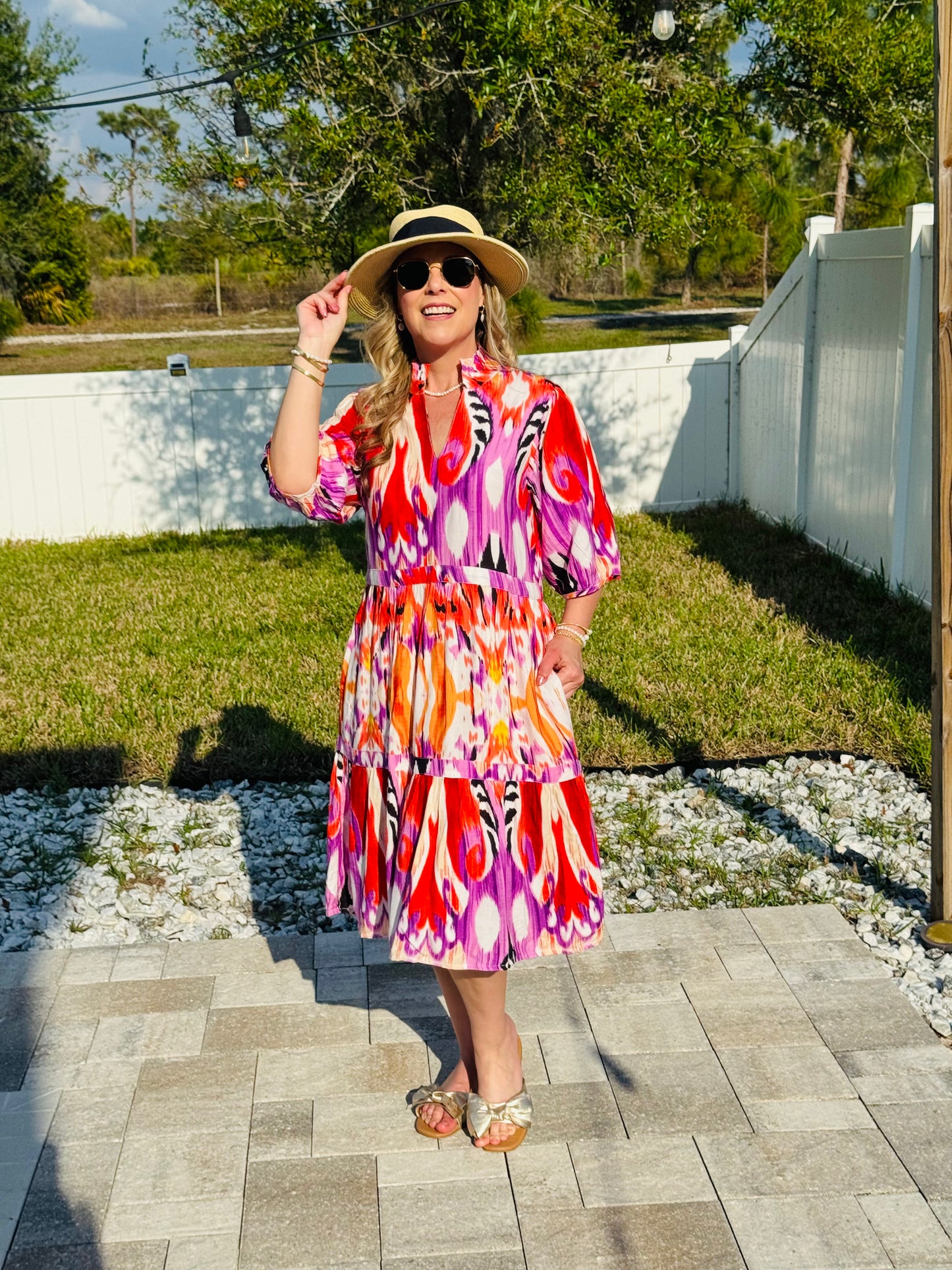 Veronica Gypsy Short Dress.