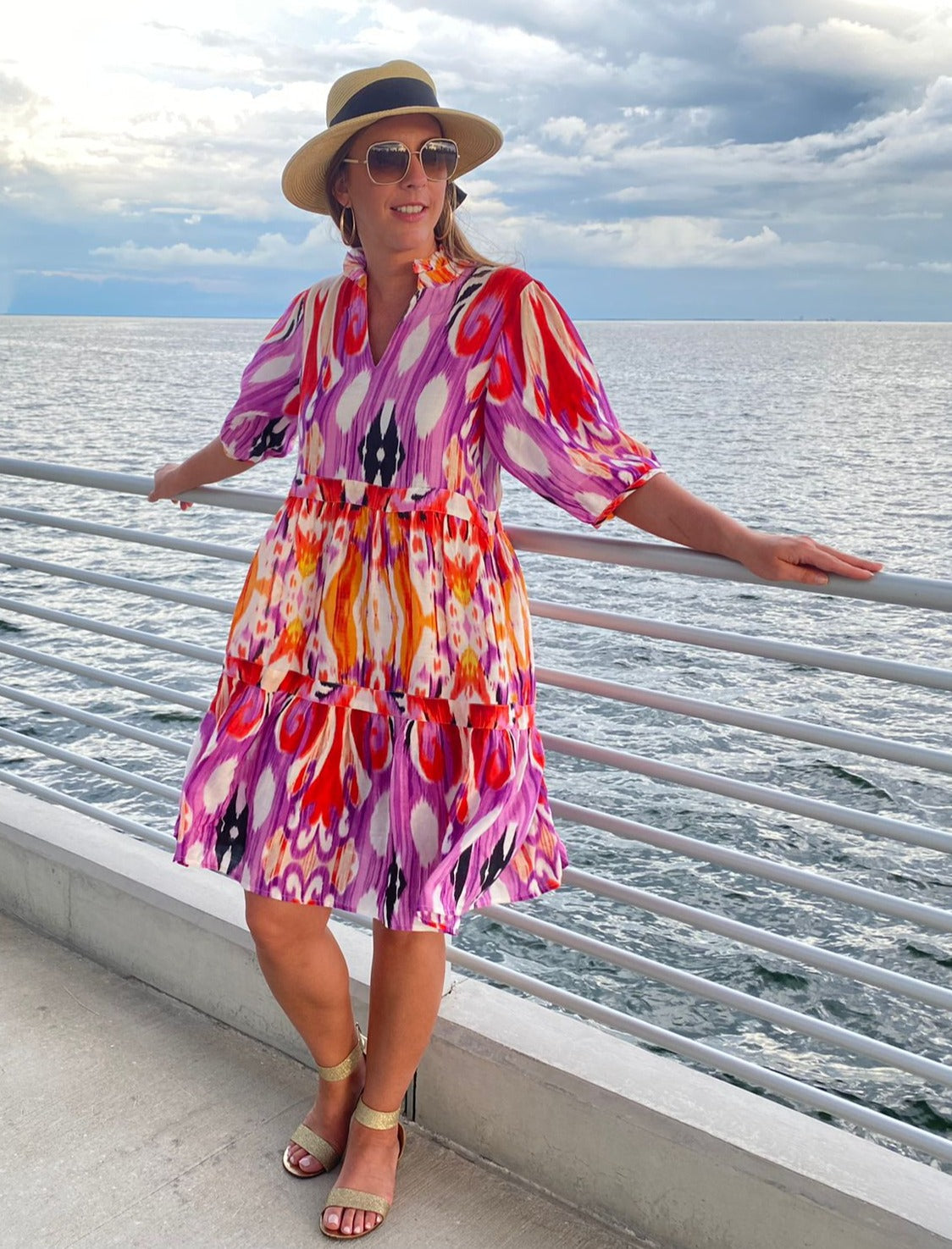 Veronica Gypsy Short Dress.