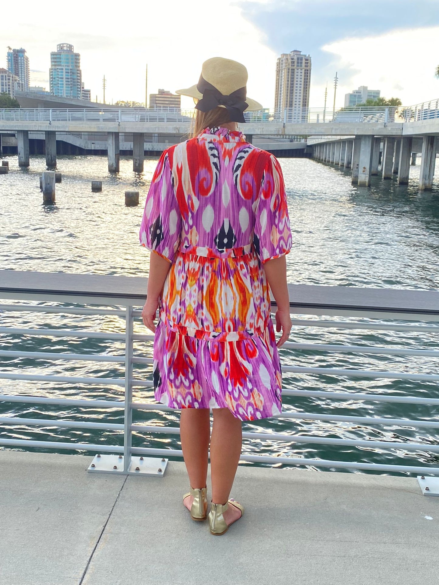 Veronica Gypsy Short Dress.