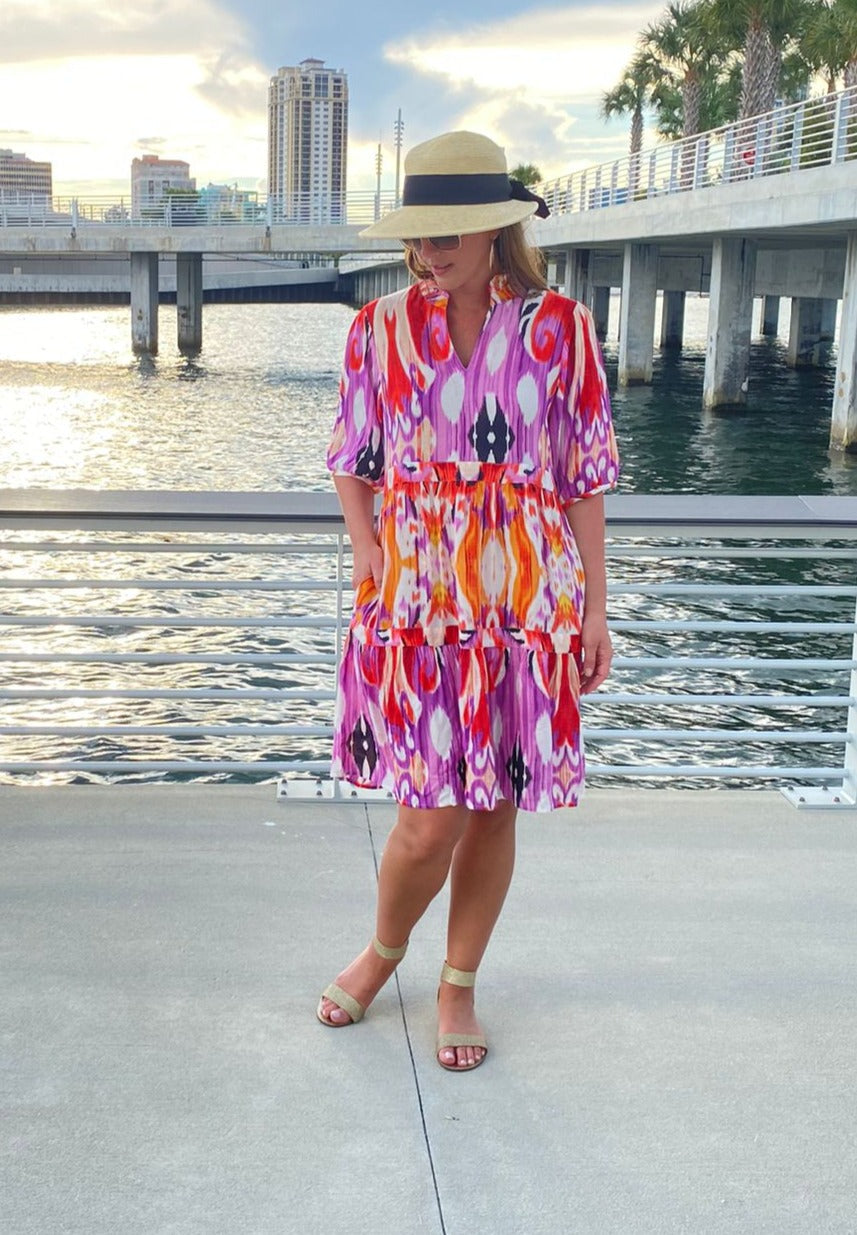 Veronica Gypsy Short Dress.
