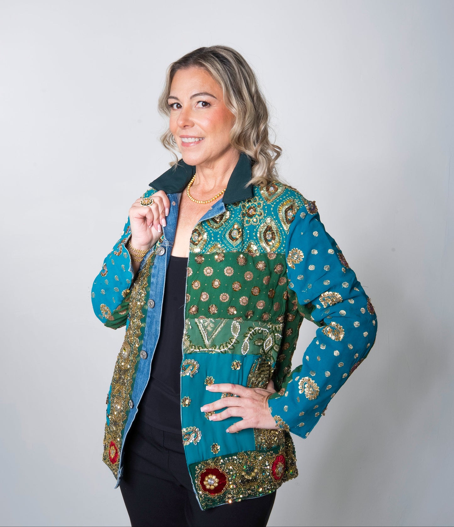The Emerald Maharani Jacket