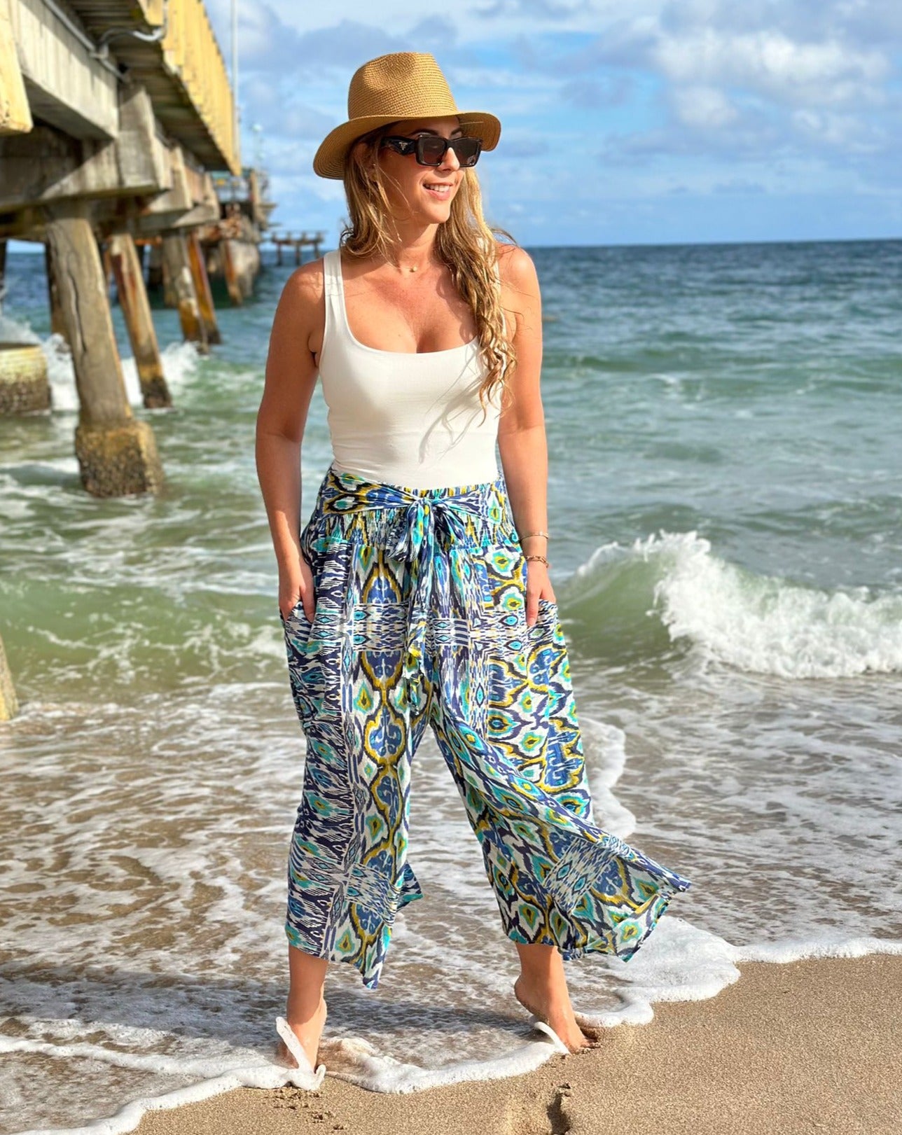 Aztec Blue Pant