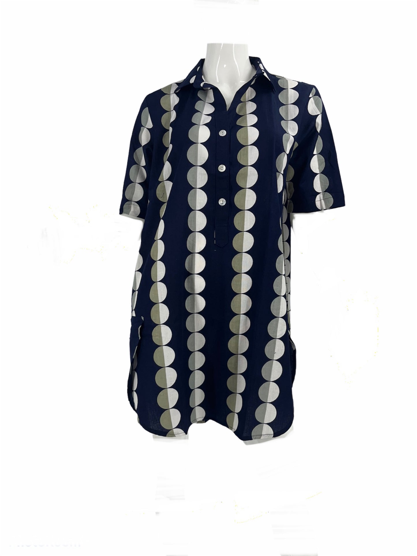 Amaris Dots Shirt Dress